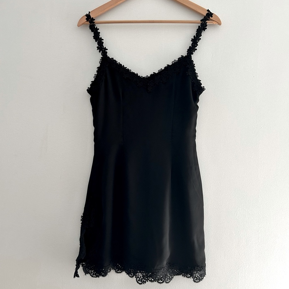 Superdown bleu mini dress